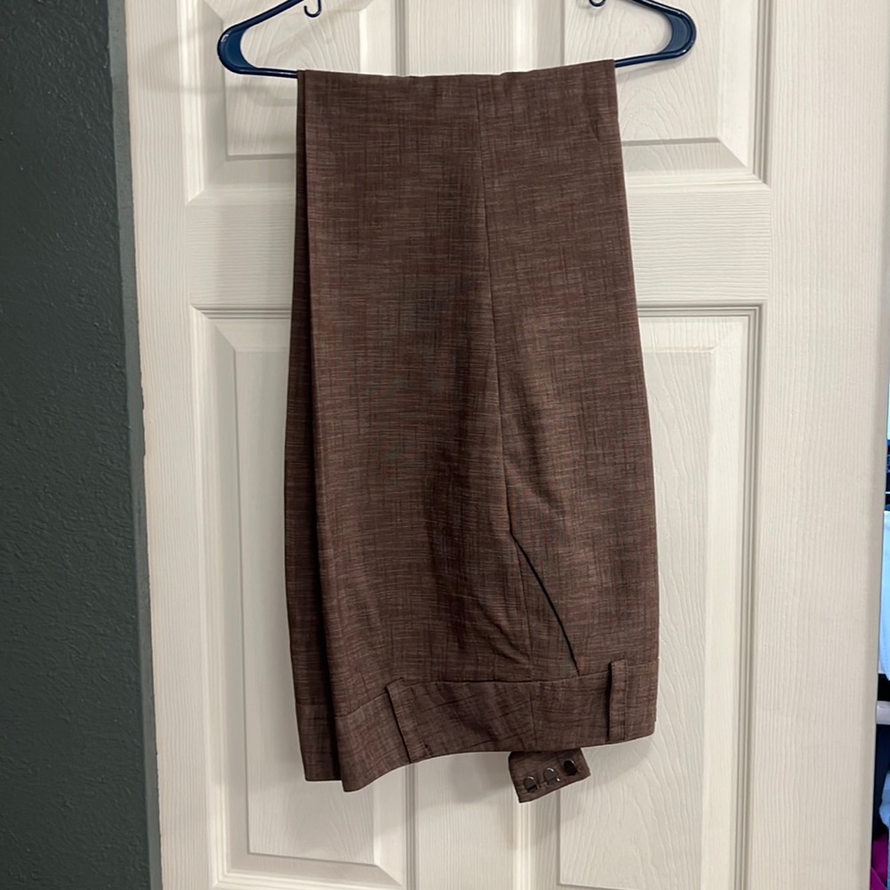Dark brown dress pants
